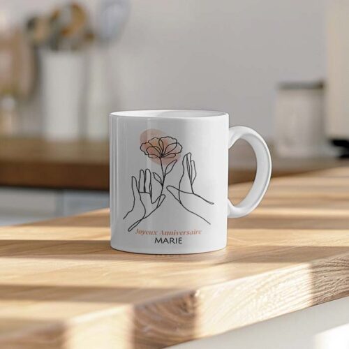 Mug personnalisé - Joyeux anniversaire – Image 2