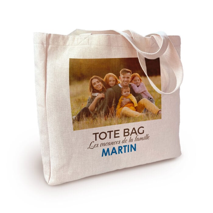 Sac cabas - Photo personnalisable