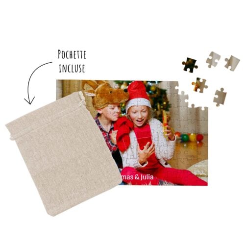 Puzzle personnalisé - Photo de Noël<br> <strong>120 pièces</strong> – Image 3
