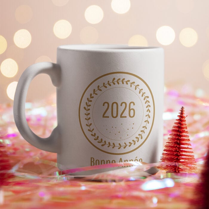 Alternative view of Mug personnalisé - Bonne année 2026