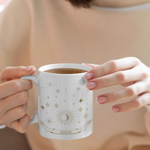 Mug personnalisé - Le soleil et les étoiles – Image 2