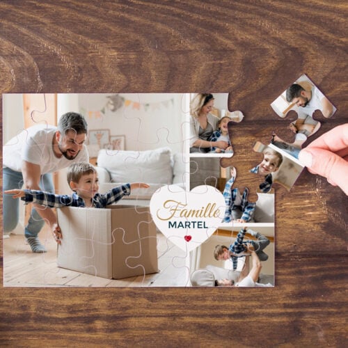 Puzzle personnalisé - Photos de famille<br> <strong>120 pièces</strong> – Image 2
