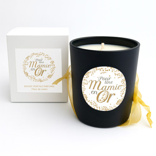 Bougie parfumée -  Mamie en Or