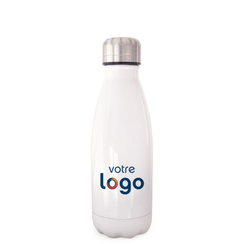 Bouteille isotherme – Votre logo <br> <strong>350 ml</strong>