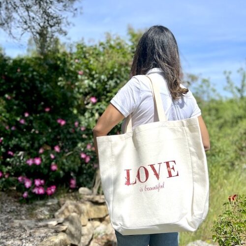 Sac cabas personnalisé Love