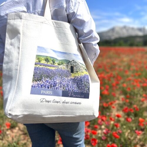 Sac cabas personnalisé Provence