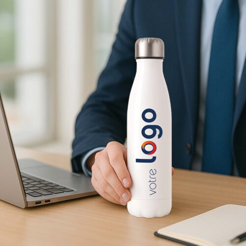 Gourde personnalisée - Votre logo <br> <strong>  500 ml </strong> – Image 2