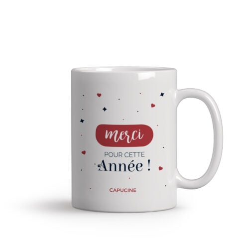 Mug personnalisé - Merci maîtresse avec photo