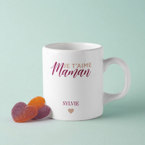 Mug personnalisé - Je t'aime Maman – Image 2