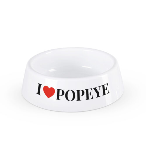 Gamelle personnalisée - I love mon animal <br> <strong> ⌀ 150 x 50 mm</strong>