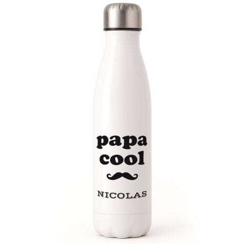 Bouteille isotherme - Papa Cool <br> <strong>  500 ml </strong>