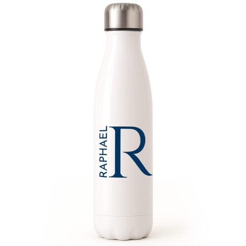 Bouteille isotherme - Initiale et prénom <br> <strong>  500 ml </strong>
