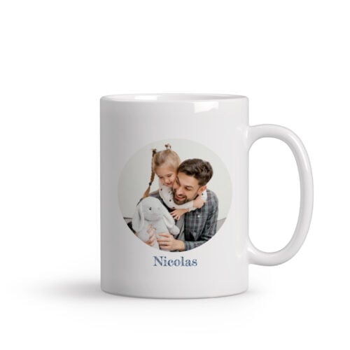 Mug personnalisé - Super Papa avec photo – Image 3