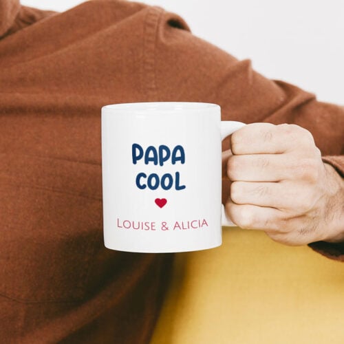 Mug personnalisé - Papa poule & Papa cool – Image 2