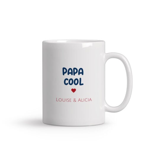 Mug personnalisé - Papa poule & Papa cool – Image 3