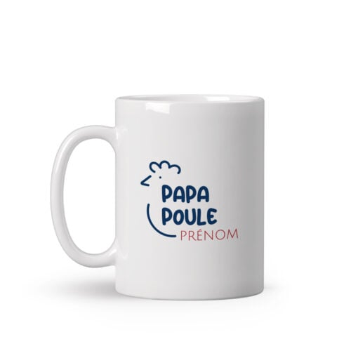 Mug personnalisé - Papa poule & Papa cool