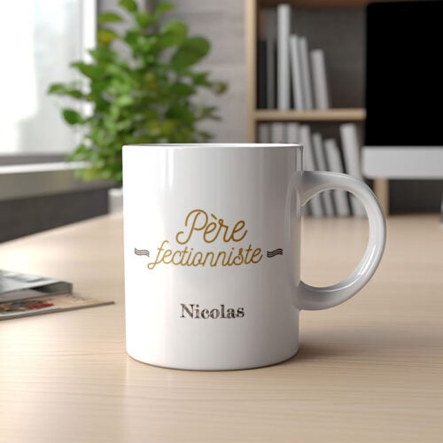 Mug personnalisé - Elu meilleur Papa de l'année – Image 2