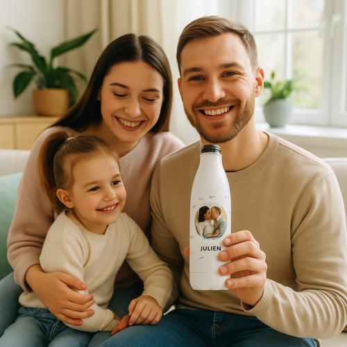 Bouteille isotherme - Avec vos photos <br> <strong>  500 ml </strong> – Image 2