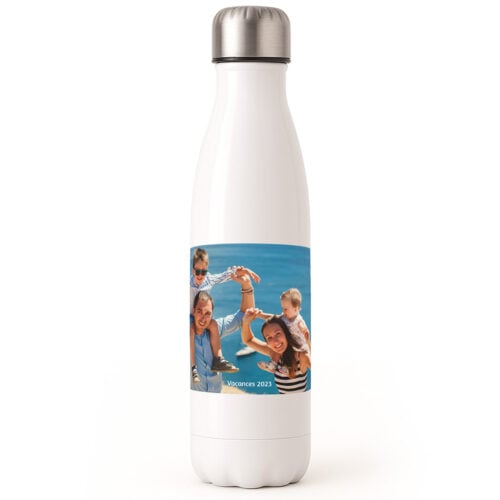 Bouteille isotherme - Avec Photo <br> <strong>  500 ml </strong>