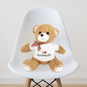 FAHOXUMR Vêtements Personnalisés pour Ours en Peluche avec Photo, Vêtements pour Ours en Peluche de 20 à 40 cm, Vêtements Personnalisés Poupée, Créez Votre Propre Chemise Poupée
