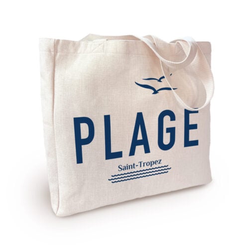 Sac cabas personnalisé – Plage