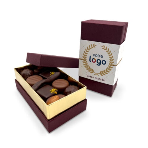 Boite de chocolats personnalisée - Votre logo