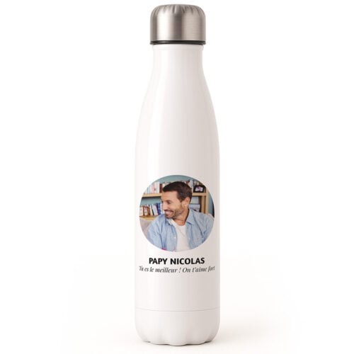 Bouteille isotherme - Photo Papy <br> <strong>  500 ml </strong>