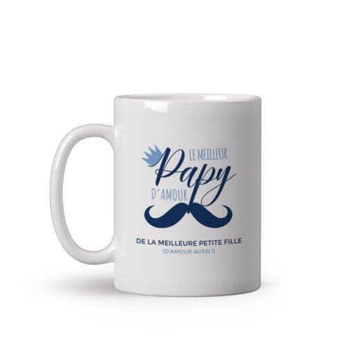 Mug personnalisé - Le meilleur Papy d'amour