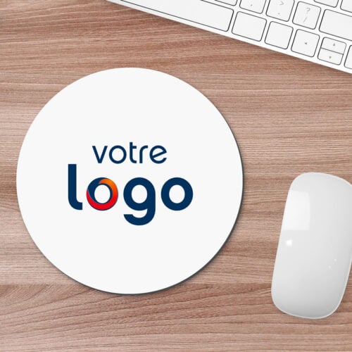 Tapis de souris - Votre logo <br> <strong>  ⌀ 20 cm </strong> – Image 2