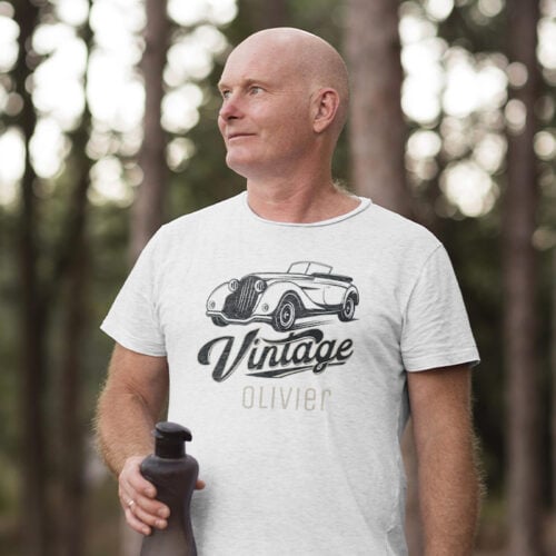 T-shirt blanc - Vintage – Image 2