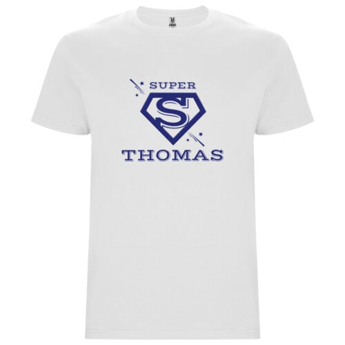 T-shirt blanc - Votre super prénom