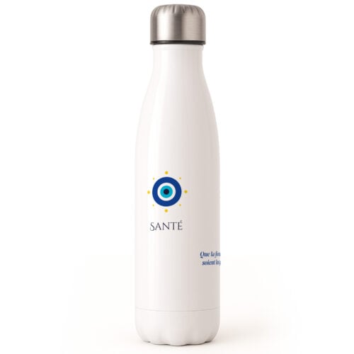 Bouteille isotherme - Santé, force et prospérité <br> <strong>  500 ml </strong> – Image 3