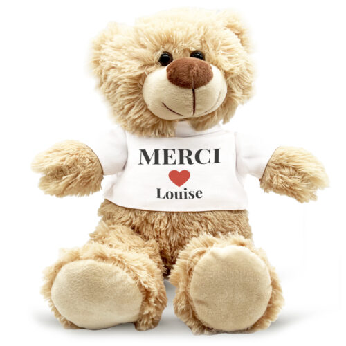 Billy l'ours en peluche  – Merci <br> <strong> 25 cm </strong>