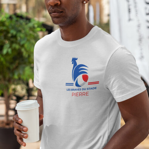 T-shirt - Rugby avec prénom – Image 2
