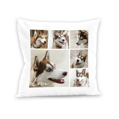 Coussin blanc - Plusieurs photos