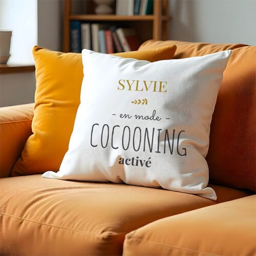 Coussin blanc - En mode cocooning ! – Image 2
