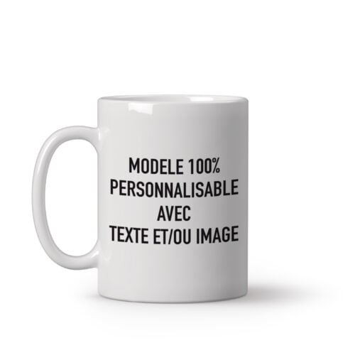 Mug personnalisé - Modèle 100% personnalisable