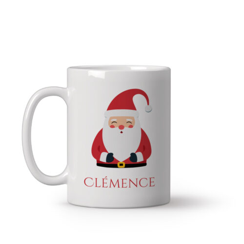 Mug personnalisé - Père Noël avec prénom