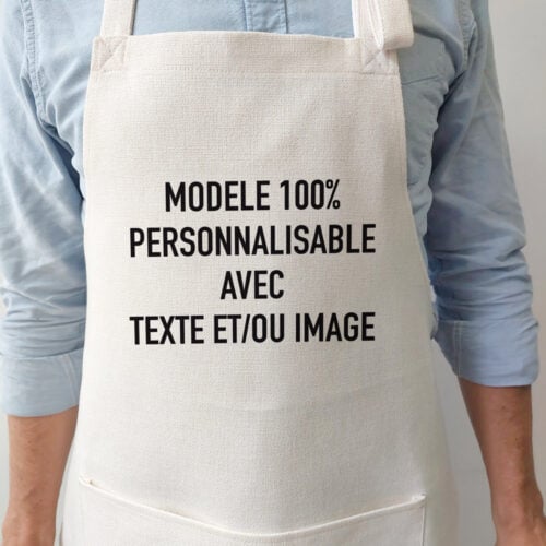 Tablier - Modèle 100% personnalisable