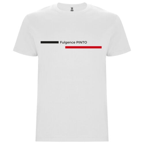 T-shirt blanc - Prénom Nom