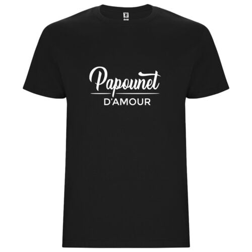 T-shirt noir - Papounet