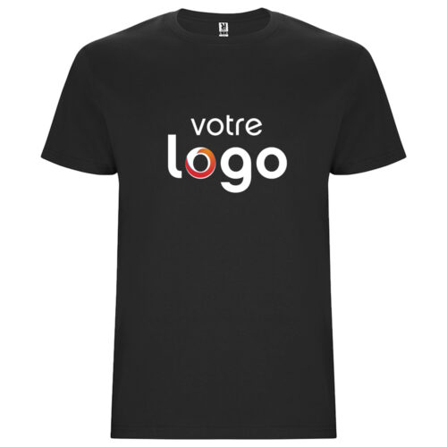 T-shirt noir personnalisé - Votre logo