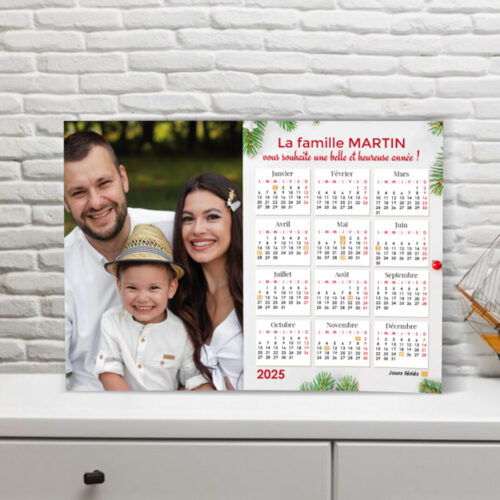 Calendrier A4 - Bonne et heureuse année – Image 2