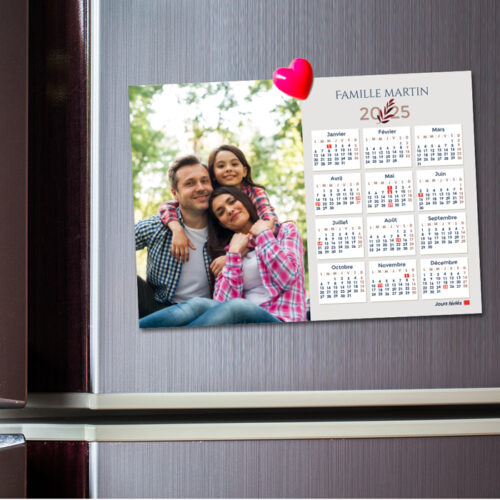 Calendrier A4 - Photo de famille – Image 2
