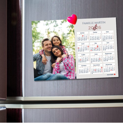 Calendrier A4 - Photo de famille – Image 2