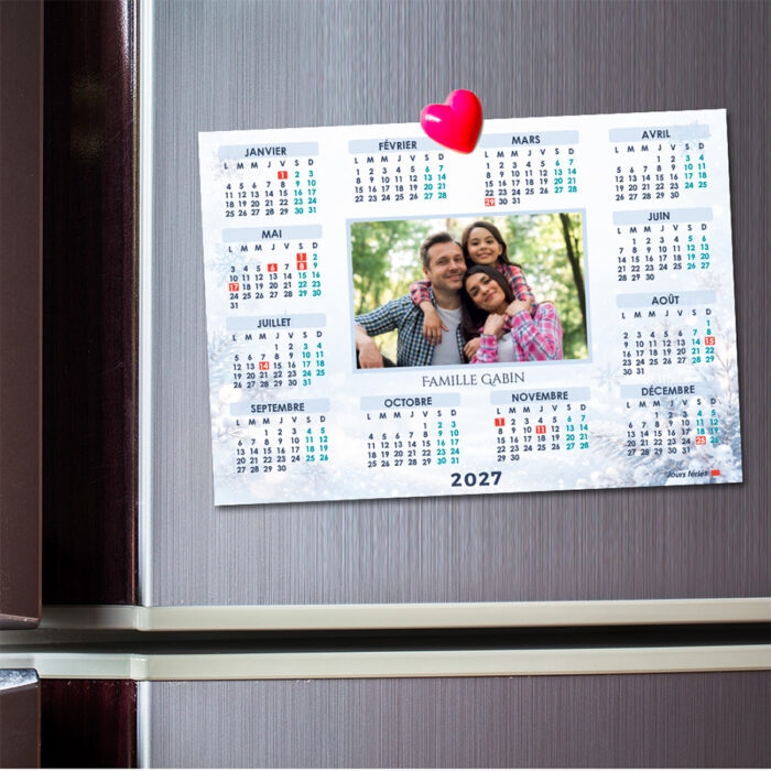 Alternative view of Calendrier A4 - Photo de famille