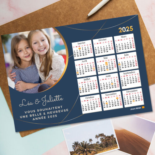 Calendrier A4 - Photo enfants – Image 2