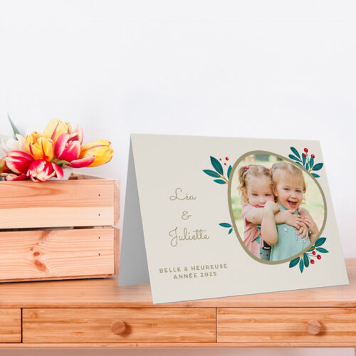 Calendrier chevalet A4 - Photo et texte – Image 2