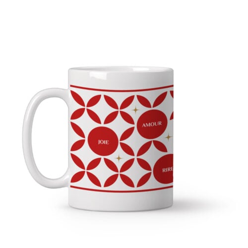 Mug personnalisé - Voeux 2025 avec prénom