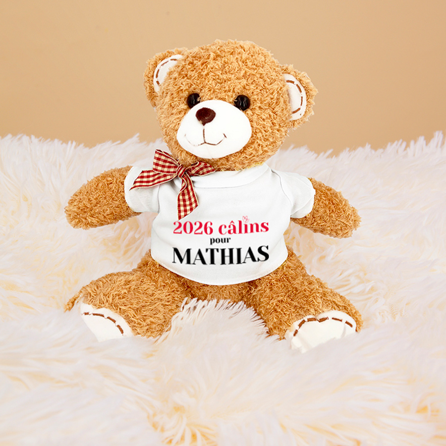 Timmy l'ours en peluche - 2026 câlins <br> <strong> 18 cm </strong> – Image 2